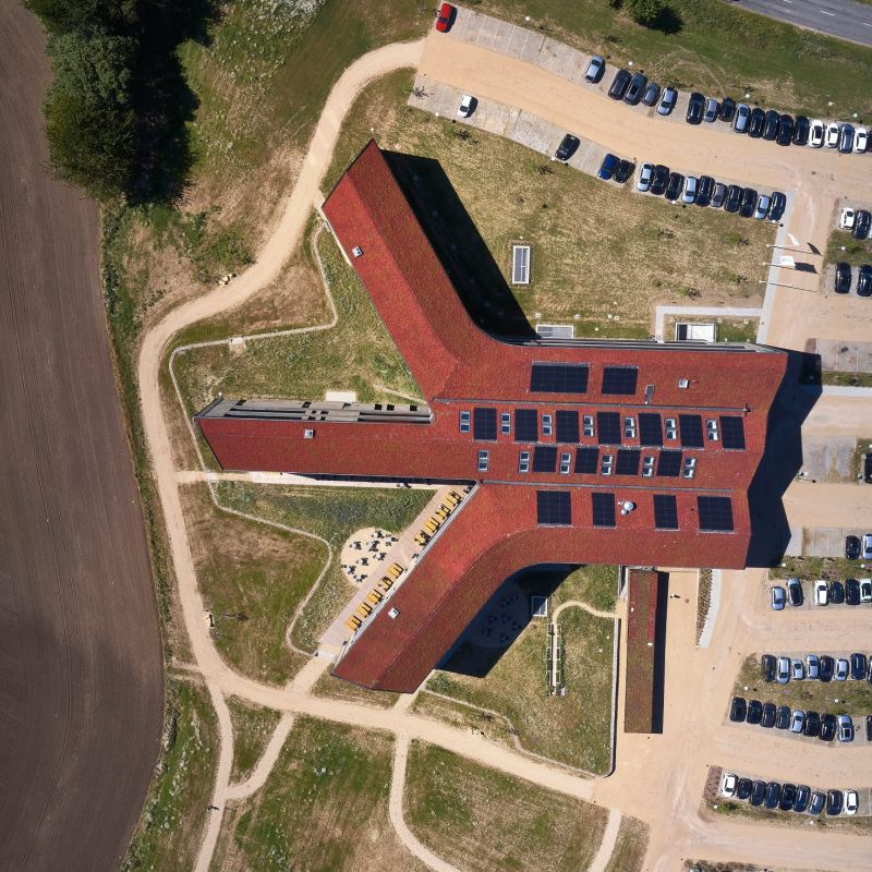 Naturligt sedumtag til DLG Fredericia