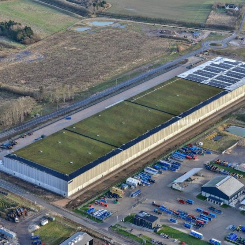 DSVs nyeste logistikhal i Ringsted